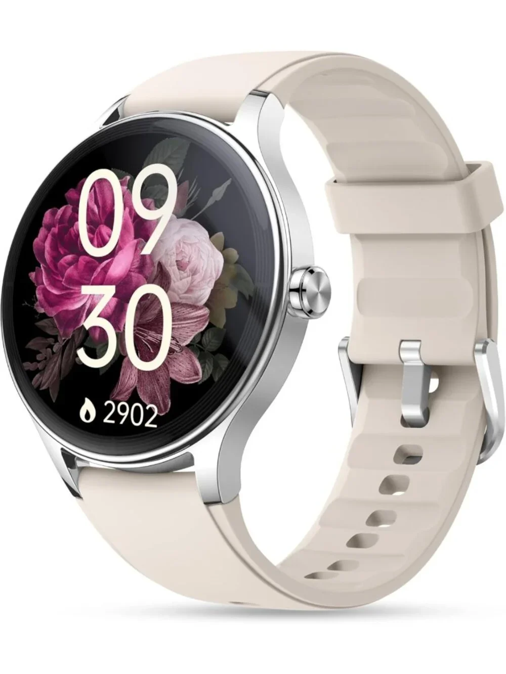 Stylish 1.27'' Fitness Smart Watch for Men & Women, Heart Rate Monitor